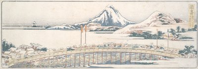 Okazaki, dalla serie Cinquantatré Posti dei Piaceri di Primavera da Katsushika Hokusai