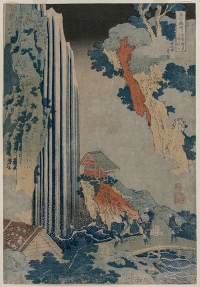 Cascata di Ono sulla strada di Kiso (dalla serie un Tour delle Cascate nelle Province) da Katsushika Hokusai
