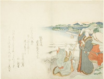 Pellegrinaggio a Enoshima da Katsushika Hokusai