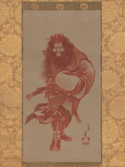 Zhong Kui il Rosso, lo Sconfitto dei Demoni da Katsushika Hokusai