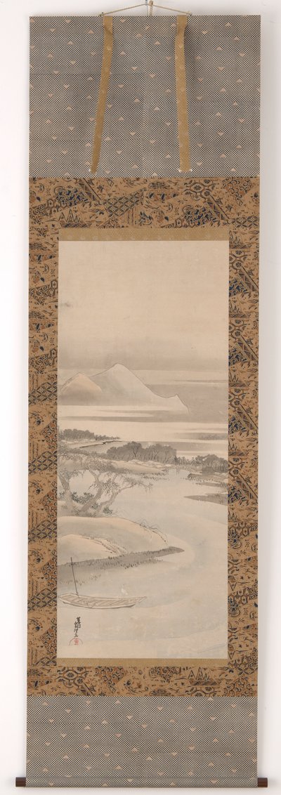 Paesaggio fluviale da Katsushika Hokusai