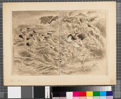 Scene della guerra tra Giappone e Corea, fine XVIII-prima metà XIX secolo da Katsushika Hokusai