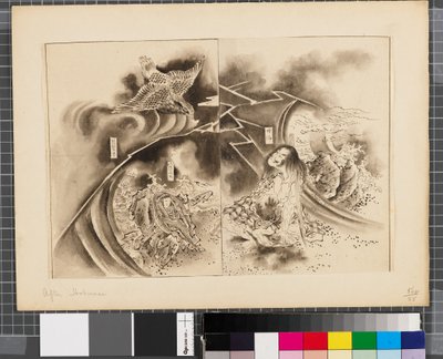 Scene della guerra tra Giappone e Corea, fine XVIII-prima metà XIX secolo da Katsushika Hokusai