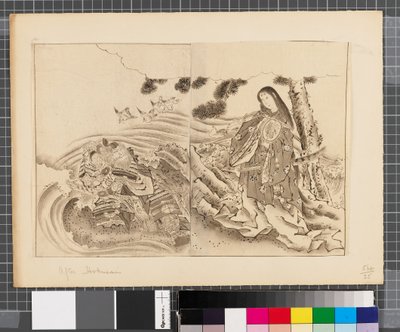 Scene dalla guerra tra Giappone e Corea, fine XVIII-inizio XIX secolo da Katsushika Hokusai