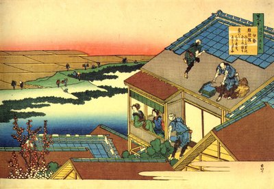 Serie di cento poemi per cento poeti: Lady Ise da Katsushika Hokusai