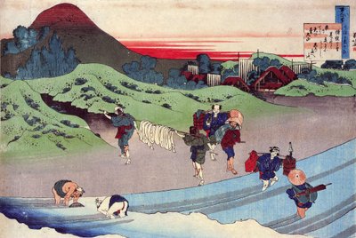 Cento poemi di cento poeti: Jito Tenno da Katsushika Hokusai