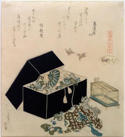 Conchiglia di passero da Katsushika Hokusai
