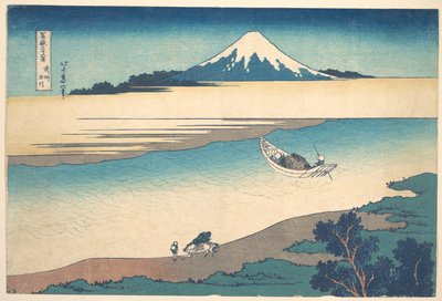 Il fiume Tama nella provincia di Musashi (Bushū Tamagawa), dalla serie “Le trentasei vedute del Monte Fuji” (Fugaku sanjūrokkei) da Katsushika Hokusai