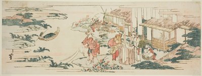Il fiume gioiello Chofu, uno dei sei fiumi gioiello (Mu Tamagawa) da Katsushika Hokusai