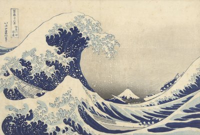 La grande onda di Kanagawa da Katsushika Hokusai