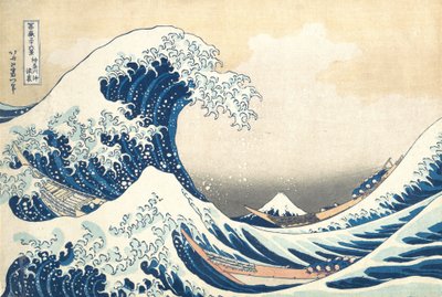 La Grande Onda di Kanagawa (c.1830) da Katsushika Hokusai