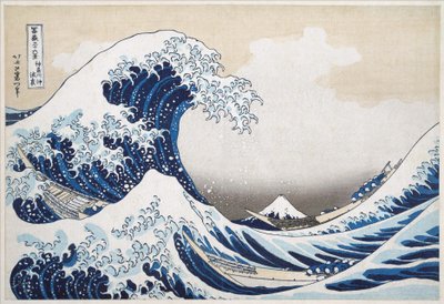La grande onda di Kanagawa dalla serie 