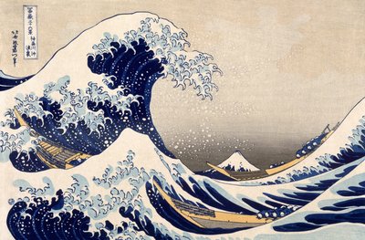 La Grande Onda di Kanagawa dalla serie 