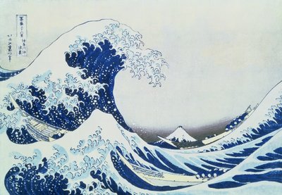 La Grande Onda di Kanagawa, dalla serie 