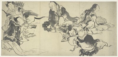 I sei grandi poeti, Periodo Edo da Katsushika Hokusai