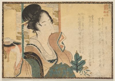 La montagna meridionale K da Katsushika Hokusai