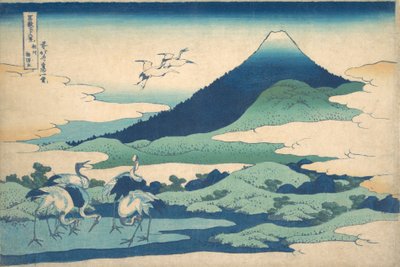 Maniero di Umezawa nella provincia di Sagami, dalla serie Trentasei vedute del Monte Fuji, ca. 1830-32 da Katsushika Hokusai