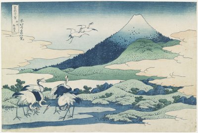 Villaggio di Umezawa nella provincia di Sagami, 1831-1834 da Katsushika Hokusai