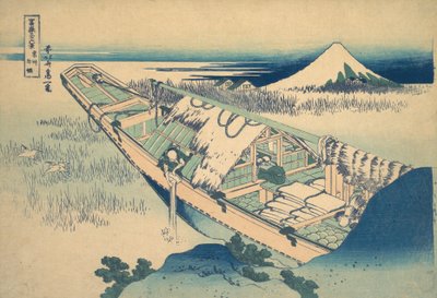 Ushibori nella Provincia di Hitachi Joshu Ushibori, dalla serie Trentasei Vedute di..., ca. 1830-32 da Katsushika Hokusai