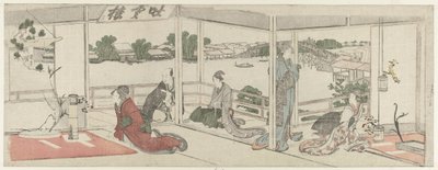 Osservando composizioni floreali da Katsushika Hokusai