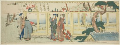 Visione di dipinti votivi da Katsushika Hokusai