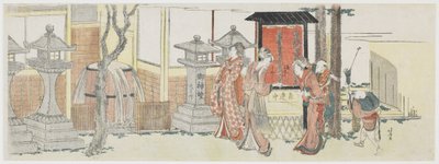 Visita al Santuario Oji Inari da Katsushika Hokusai