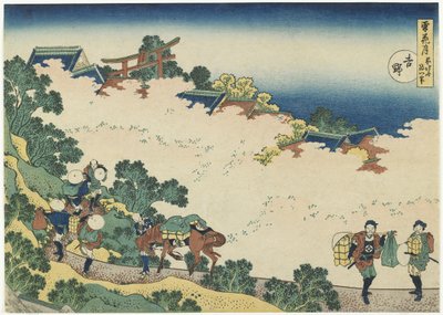 Yoshino, c. 1833 da Katsushika Hokusai