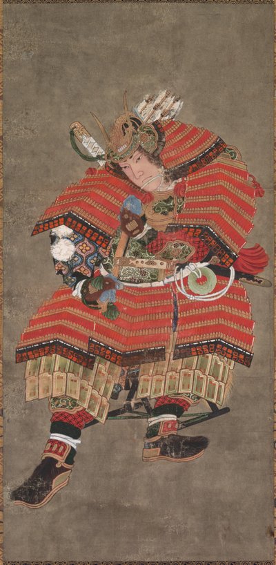 Yoshitsune come guerriero, XIX secolo da Katsushika Hokusai