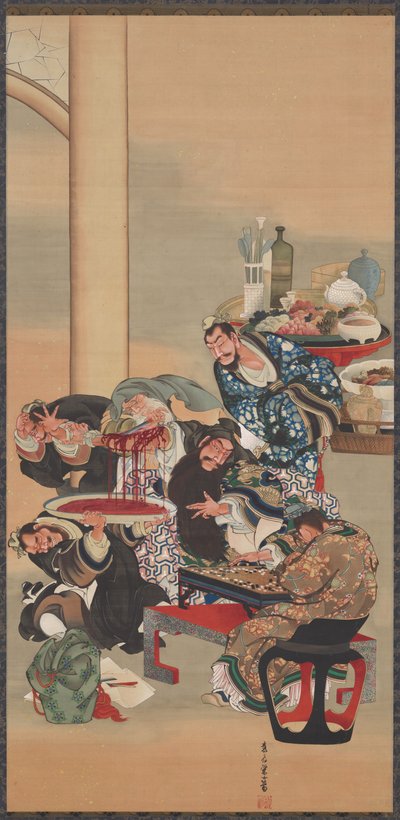 Operazione sul Braccio di Guanyu da Katsushika Ōi