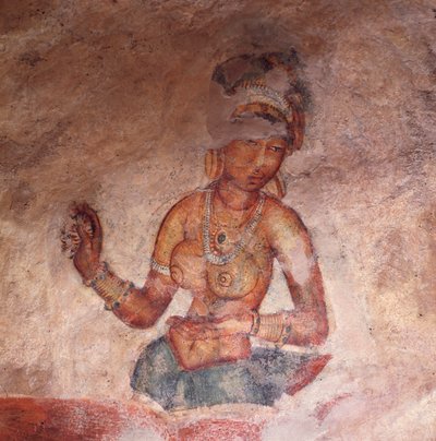 Apsaras, ninfa celeste che fa un