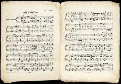 Inno a Garibaldi, fine del XIX secolo da Alec Hunter