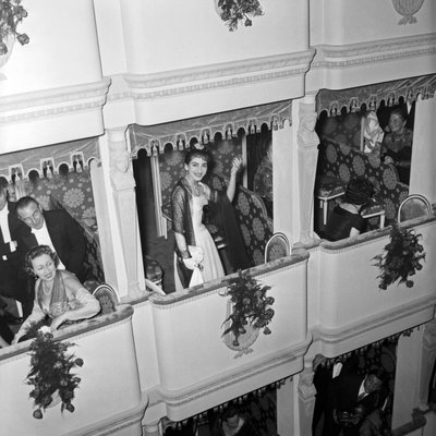 Maria Callas al teatro Piccola Scala da Alec Hunter