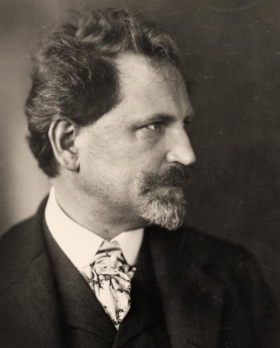 Ritratto di Alfons Mucha da Alec Hunter
