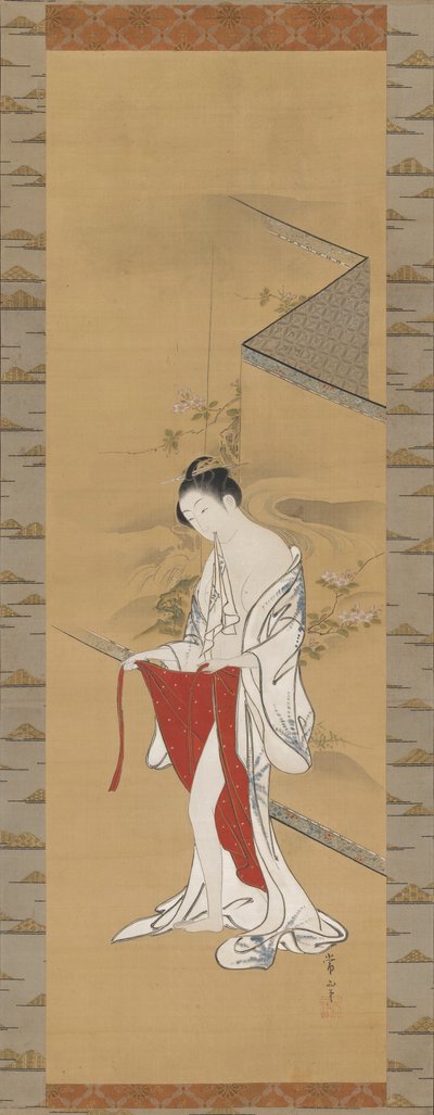 Bellezza dopo il bagno da Kawamata Tsunemasa