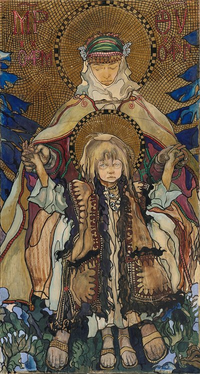 La Madonna Hutsul da Kazimierz Sichulski