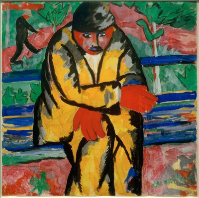Sul boulevard, 1910 da Kazimir Severinovich Malevich