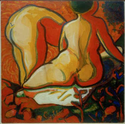 Bagnante di schiena da Kazimir Severinovich Malevich