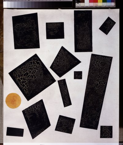 Composizione di suprematismo da Kazimir Severinovich Malevich