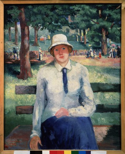 Donna disoccupata da Kazimir Severinovich Malevich