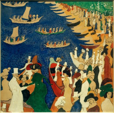 Società passeggiante da Kazimir Severinovich Malevich
