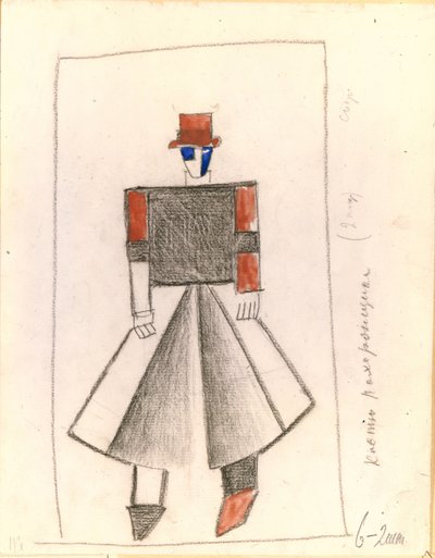 Becchino. Costume per l