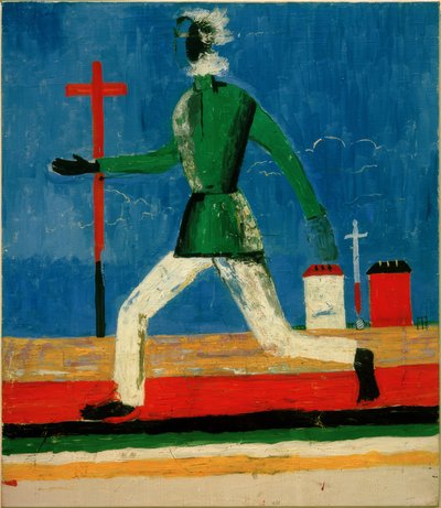 Uomo che corre da Kazimir Severinovich Malevich