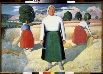Le mietitrici da Kazimir Severinovich Malevich