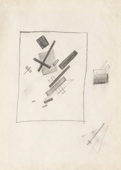 Sentimenti contrastanti, c. 1916 da Kazimir Severinovich Malevich
