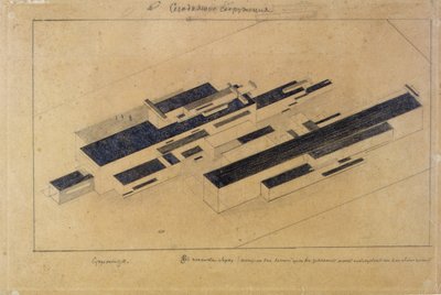 Edifici moderni da Kazimir Severinovich Malevich