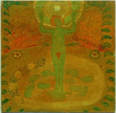 Nudo con mani alzate da Kazimir Severinovich Malevich