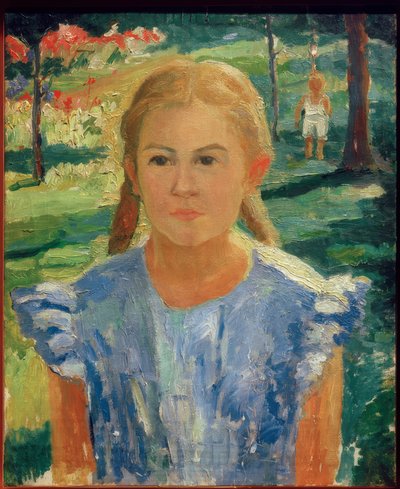 Ritratto di Una da Kazimir Severinovich Malevich
