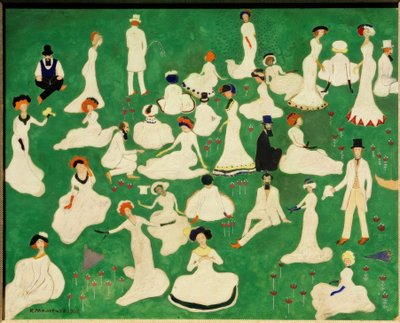 Riposo (Società con cilindri) da Kazimir Severinovich Malevich