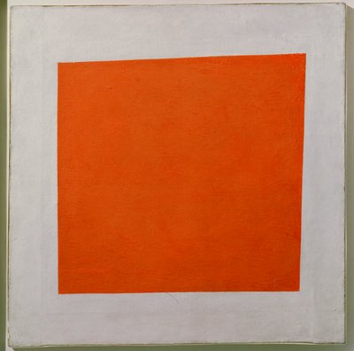Piazza Rossa. Realismo pittorico di un contadino in due dimensioni da Kazimir Severinovich Malevich
