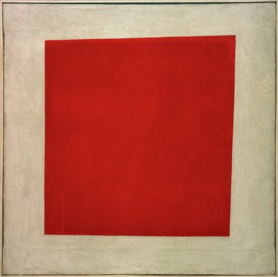 Quadrato rosso, 1915 da Kazimir Severinovich Malevich